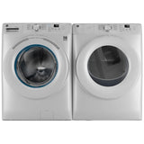 GE GFD35ESMYWW Electric Dryer, 7.8 cu. ft. Dryer Capacity, 8 Dry Cycles, 4 Temperature Settings, Vented, Stackable, Wifi Enabled, White colour