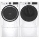 GE Washer GFW550SMNWW & Electric Dryer GFD55ESMNWW & Stacking Kit GFA28KITN
