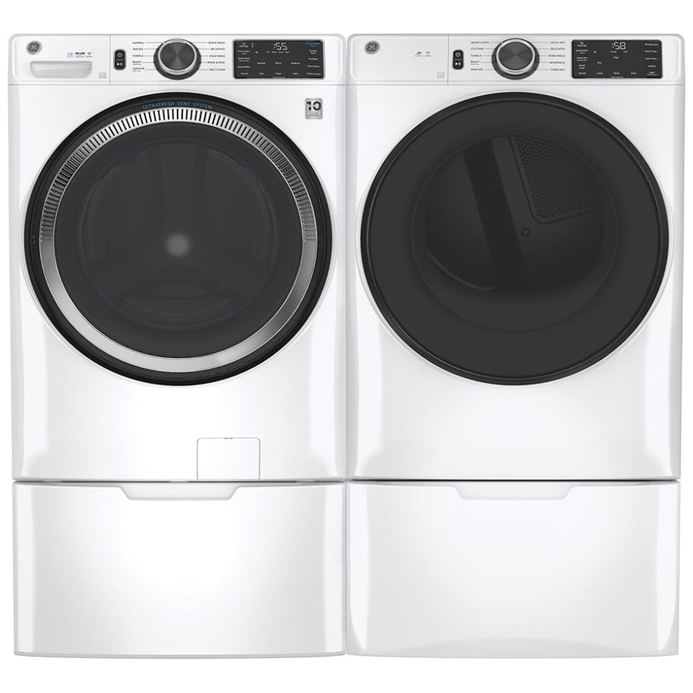 GE GFD55ESMNWW Electric Dryer