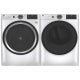 GE Washer GFW550SMNWW & Electric Dryer GFD55ESMNWW & Stacking Kit GFA28KITN