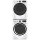 GE Washer GFW550SMNWW & Electric Dryer GFD55ESMNWW & Stacking Kit GFA28KITN