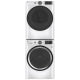 GE Washer GFW550SMNWW & Electric Dryer GFD55ESMNWW & Stacking Kit GFA28KITN