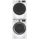 GE Front Load Washer GFW550SMNWW & Gas Dryer GFD55GSSNWW