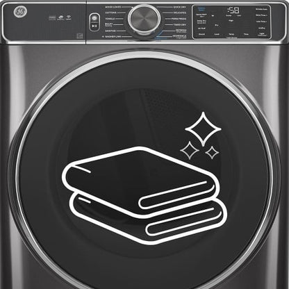 GE GFD55ESMNWW Electric Dryer