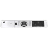 GE GFD55ESMNWW Electric Dryer, 7.8 cu. ft. Dryer Capacity, 10 Dry Cycles, 5 Temperature Settings, Vented, Stackable, Wifi Enabled, White colour