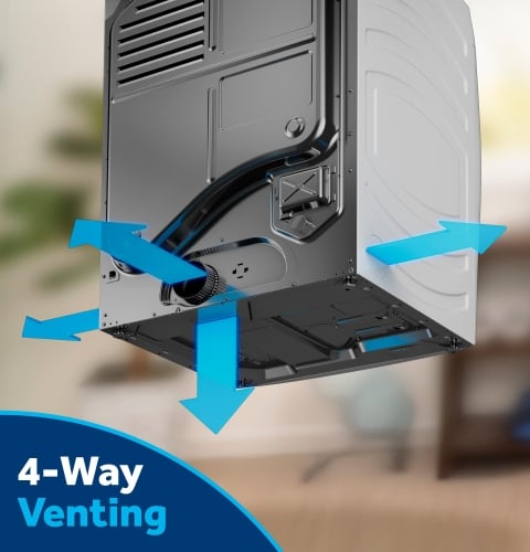 GE GFD55GSSNWW Gas Dryer