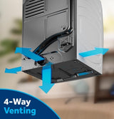 GE GFD55GSSNWW Gas Dryer