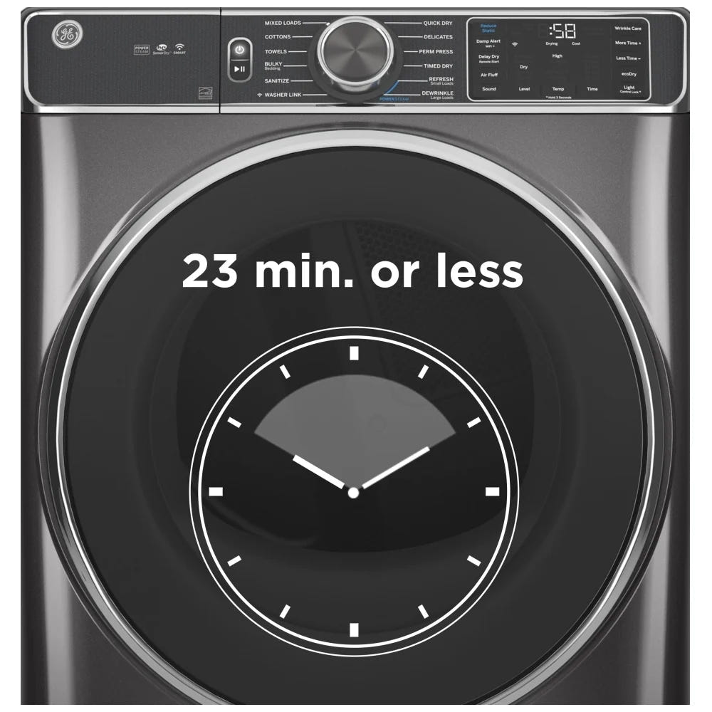 GE GFD65ESMVDS Electric Dryer