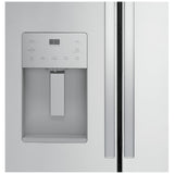 GE GFE26JYMFS French Door Refrigerator, 36 inch Width, 25.6 cu. ft. Capacity, Water Dispenser (Exterior), Ice Dispenser (Thru Door), ENERGY STAR Certified, Stainless Steel colour