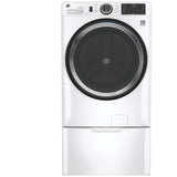 GE GFP1528SNWW pedestal for GFD55ESMNWW and GFW550SMNWW (side view)