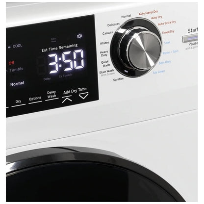 GE GFQ14ESSNWW All-in-One Washer Dryer Combo