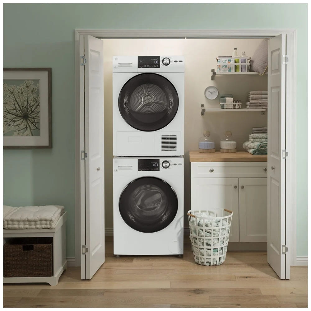 GE GFT14JSIMWW Electric Dryer