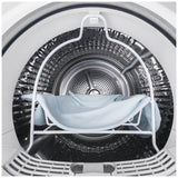 GE GFT14JSIMWW Electric Dryer, 4.1 cu. ft. Dryer Capacity, 13 Dry Cycles, 3 Temperature Settings, Ventless - Condensing, Stackable, White colour