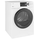 GE GFT14JSIMWW Electric Dryer, 4.1 cu. ft. Dryer Capacity, 13 Dry Cycles, 3 Temperature Settings, Ventless - Condensing, Stackable, White colour