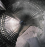 GE GFW148SSMWW Front Load Washer, 24 inch Width, 2.8 cu. ft. Washer Capacity, 1,400 RPM Washer Spin Speed, 14 Wash Cycles, 5 Temperature Settings, Water Heater, Steam Clean, ENERGY STAR Certified, White colour