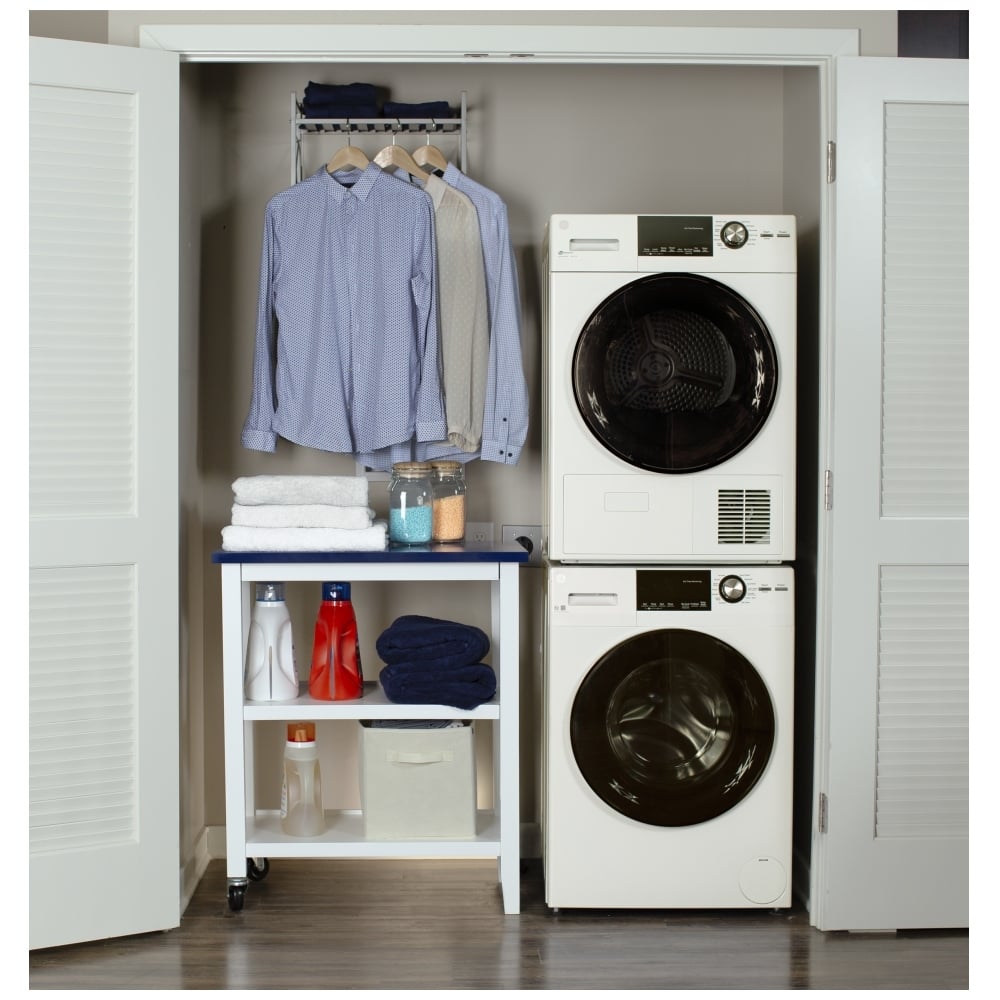 GE GFW148SSMWW Compact Washer