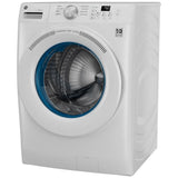 GE GFW350SSYWW Front Load Washer, 28 inch Width, 5.3 cu. ft. Washer Capacity, 1,300 RPM Washer Spin Speed, 8 Wash Cycles, 4 Temperature Settings, ENERGY STAR Certified, Wifi Enabled, White colour
