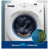 GE GFW350SSYWW Front Load Washer, 28 inch Width, 5.3 cu. ft. Washer Capacity, 1,300 RPM Washer Spin Speed, 8 Wash Cycles, 4 Temperature Settings, ENERGY STAR Certified, Wifi Enabled, White colour