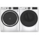 GE Washer GFW550SMNWW & Electric Dryer GFD55ESMNWW & Stacking Kit GFA28KITN