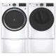 GE Washer GFW550SMNWW & Electric Dryer GFD55ESMNWW & Stacking Kit GFA28KITN