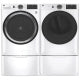 GE Washer GFW550SMNWW & Electric Dryer GFD55ESMNWW & Stacking Kit GFA28KITN