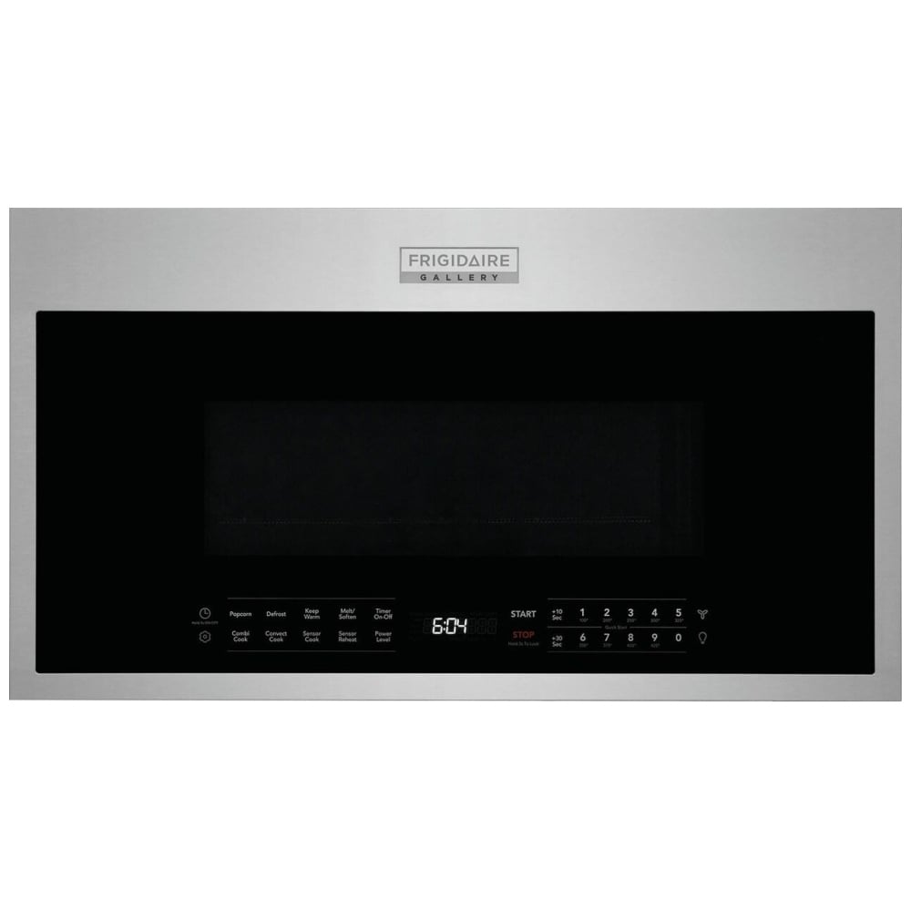Frigidaire Gallery GMOS196CAF Over the Range Microwave, 30 inch Exterior Width, 1.9 cu. ft. Capacity, 400 CFM, Convection, 900 W Watts, Stainless Steel Interior, LED, Stainless Steel colour