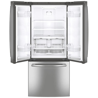 GE GNE21DYRKFS French Door Refrigerator
