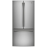 GE GNE25DYRKFS Bottom Freezer French Door Refrigerator, 33 inch Width, 24.8 cu. ft. Capacity, ENERGY STAR Certified, Stainless Steel colour