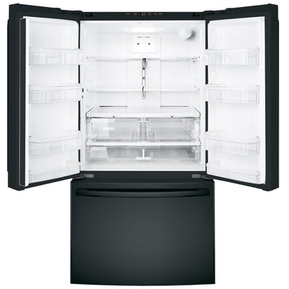 GE GNE27JGMBB French Door Refrigerator