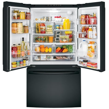 GE GNE27JGMBB French Door Refrigerator