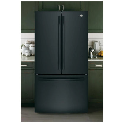 GE GNE27JGMBB French Door Refrigerator