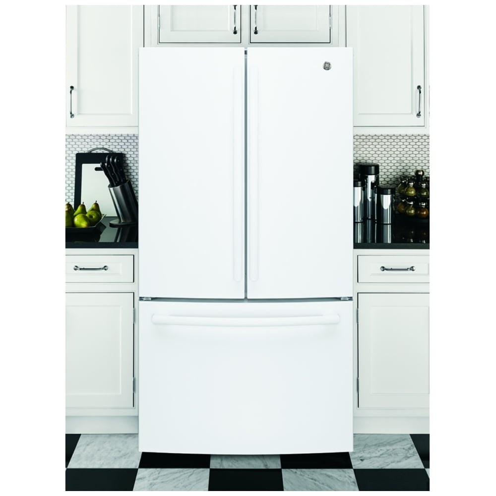 GE GNE27JGMWW French Door Refrigerator
