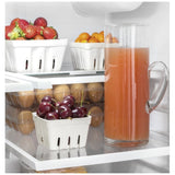 GE GNE27JYMFS French Door Refrigerator, 36 inch Width, 27 cu. ft. Capacity, Water Dispenser (Interior), Ice Dispenser (Freezer Located), ENERGY STAR Certified, Stainless Steel colour