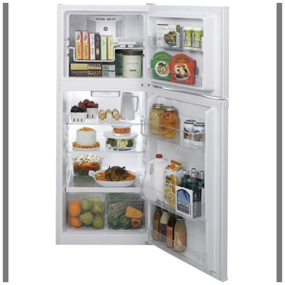 GE GPE12FGKWW Top Freezer Refrigerator