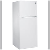 GE GPE12FGKWW Top Freezer Refrigerator, 24 inch Width, 11.6 cu. ft. Capacity, ENERGY STAR Certified, White colour