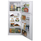 GE GPE12FGKWW Top Freezer Refrigerator, 24 inch Width, 11.6 cu. ft. Capacity, ENERGY STAR Certified, White colour