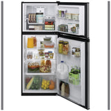 GE GPE12FSKSB Top Freezer Refrigerator, 24 inch Width, 11.6 cu. ft. Capacity, ENERGY STAR Certified, Stainless Steel colour