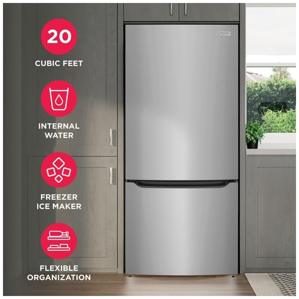 Frigidaire Gallery GRBN2012AF Bottom Freezer Refrigerator