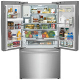Frigidaire Gallery GRFC2353AF Counter Depth French Door Refrigerator, 36 inch Width, 22.6 cu. ft. Capacity, Counter Depth, Water Dispenser (Exterior), Ice Dispenser (Thru Door), ENERGY STAR Certified, Stainless Steel colour