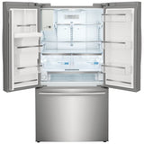 Frigidaire Gallery GRFC2353AF Counter Depth French Door Refrigerator, 36 inch Width, 22.6 cu. ft. Capacity, Counter Depth, Water Dispenser (Exterior), Ice Dispenser (Thru Door), ENERGY STAR Certified, Stainless Steel colour