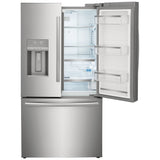 Frigidaire Gallery GRFC2353AF Counter Depth French Door Refrigerator, 36 inch Width, 22.6 cu. ft. Capacity, Counter Depth, Water Dispenser (Exterior), Ice Dispenser (Thru Door), ENERGY STAR Certified, Stainless Steel colour