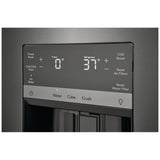 Frigidaire Gallery GRFS2853AD French Door Refrigerator, 36 inch Width, 27.8 cu. ft. Capacity, Water Dispenser (Exterior), Ice Dispenser (Thru Door), ENERGY STAR Certified, Black Stainless Steel colour