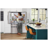 Frigidaire Gallery GRMC2273CF French Door Refrigerator, 36 inch Width, 21.5 cu. ft. Capacity, Counter Depth, Water Dispenser (Exterior), Ice Dispenser (Thru Door), ENERGY STAR Certified, Stainless Steel colour