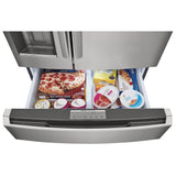 Frigidaire Gallery GRMC2273CF French Door Refrigerator, 36 inch Width, 21.5 cu. ft. Capacity, Counter Depth, Water Dispenser (Exterior), Ice Dispenser (Thru Door), ENERGY STAR Certified, Stainless Steel colour