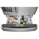 Frigidaire Gallery GRMC2273CF French Door Refrigerator, 36 inch Width, 21.5 cu. ft. Capacity, Counter Depth, Water Dispenser (Exterior), Ice Dispenser (Thru Door), ENERGY STAR Certified, Stainless Steel colour