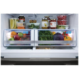 Frigidaire Gallery GRMC2273CF French Door Refrigerator, 36 inch Width, 21.5 cu. ft. Capacity, Counter Depth, Water Dispenser (Exterior), Ice Dispenser (Thru Door), ENERGY STAR Certified, Stainless Steel colour
