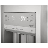 Frigidaire Gallery GRMC2273CF French Door Refrigerator, 36 inch Width, 21.5 cu. ft. Capacity, Counter Depth, Water Dispenser (Exterior), Ice Dispenser (Thru Door), ENERGY STAR Certified, Stainless Steel colour