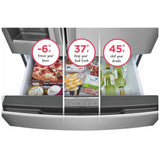 Frigidaire Gallery GRMG2272CF Counter Depth French Door Refrigerator, 36 inch Width, 22.1 cu. ft. Capacity, Counter Depth, Water Dispenser (Interior), Ice Dispenser (Freezer Located), ENERGY STAR Certified, Stainless Steel colour
