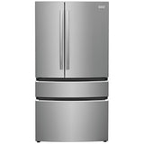 Frigidaire Gallery GRMN2872AF French Door Refrigerator, 36 inch Width, 27.2 cu. ft. Capacity, Water Dispenser (Interior), Ice Dispenser (Freezer Located), ENERGY STAR Certified, Stainless Steel colour