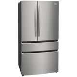Frigidaire Gallery GRMN2872AF French Door Refrigerator, 36 inch Width, 27.2 cu. ft. Capacity, Water Dispenser (Interior), Ice Dispenser (Freezer Located), ENERGY STAR Certified, Stainless Steel colour